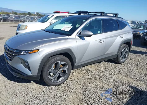 2024 Hyundai Tucson Hybrid Limited from USA, damaged, VIN KM8JECD17RU192917